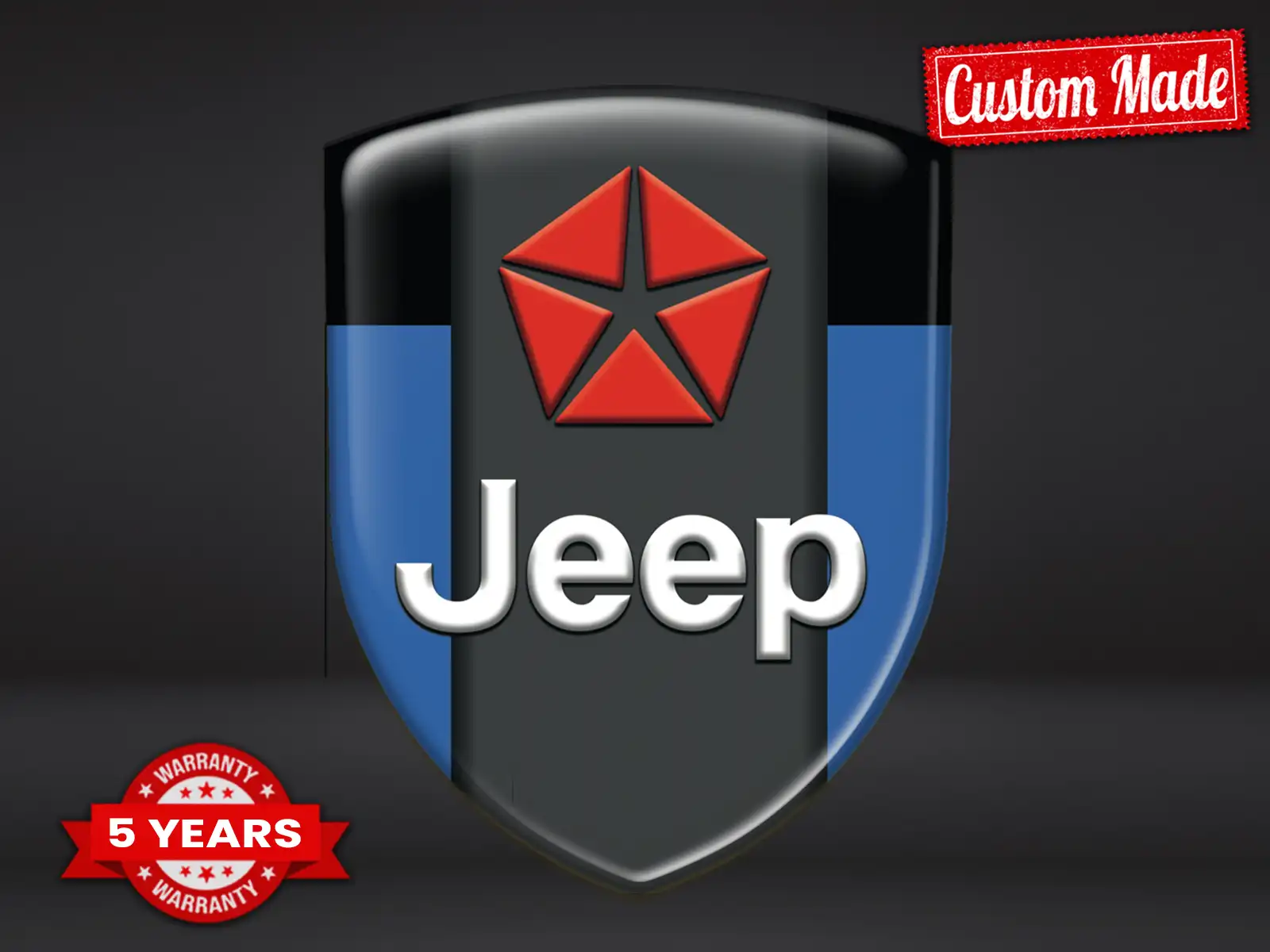 Jeep Autocollant Adhésif Pro Max Résistants Disposition Chic